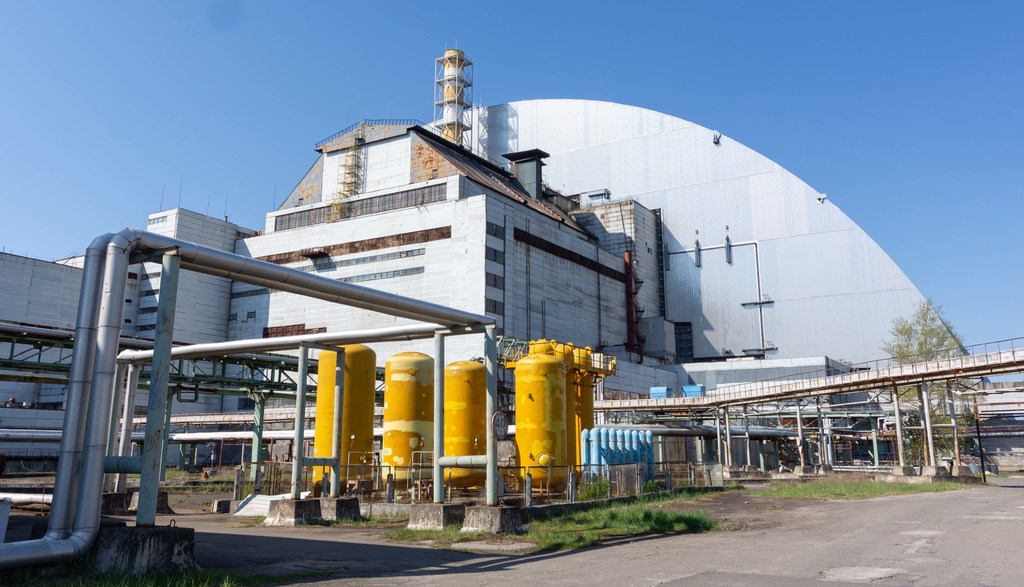 نیروگاه هسته ای چرنوبیل.