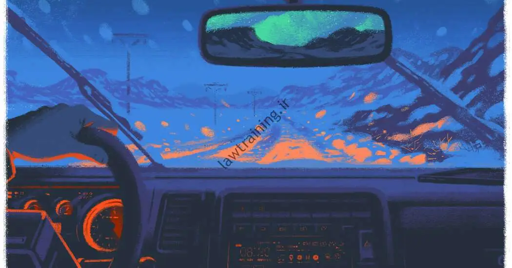 یخ سیاه و بند انگشتان سفید: شجاعت عناصر در جاده کمربندی ایسلند